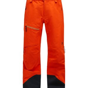 peak performance men alpine gore-tex 3l pants orange